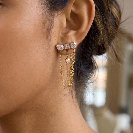 SAVOY EARRINGS (18k)