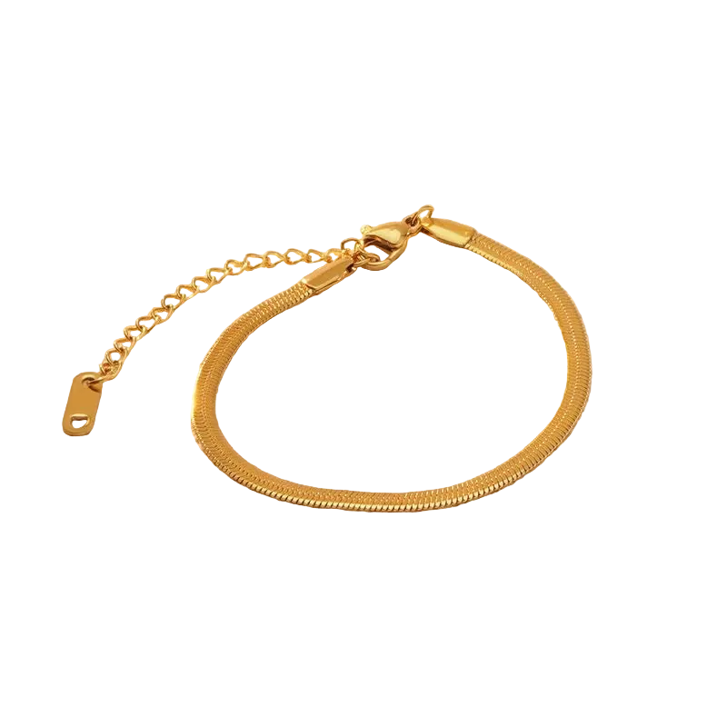 HERRINGBONE BRACELET (18k)