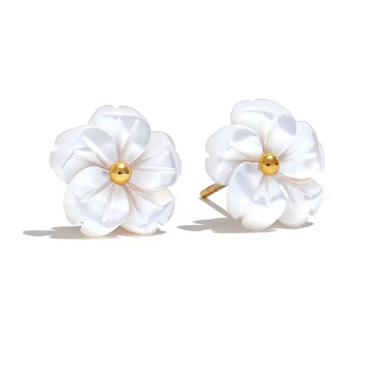 FLOWER STUDS (18k)