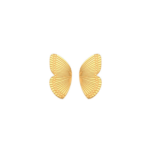 BUTTERFLY STUDS (18k)