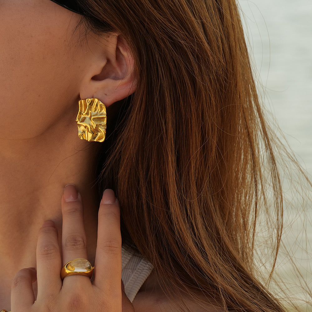 SCULPT EARRINGS (18k)