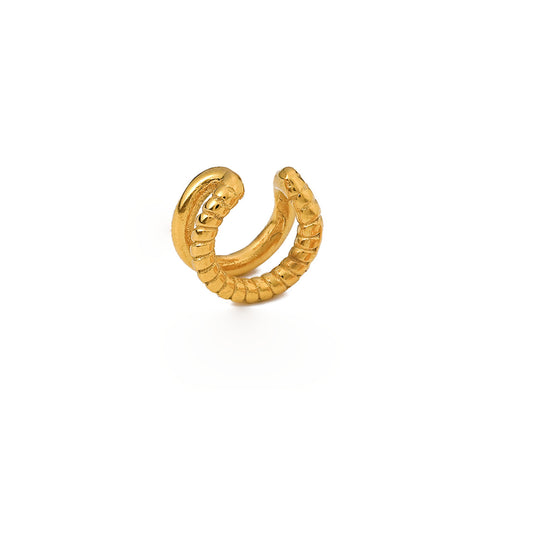 TWISTED EAR CUFF (18k)