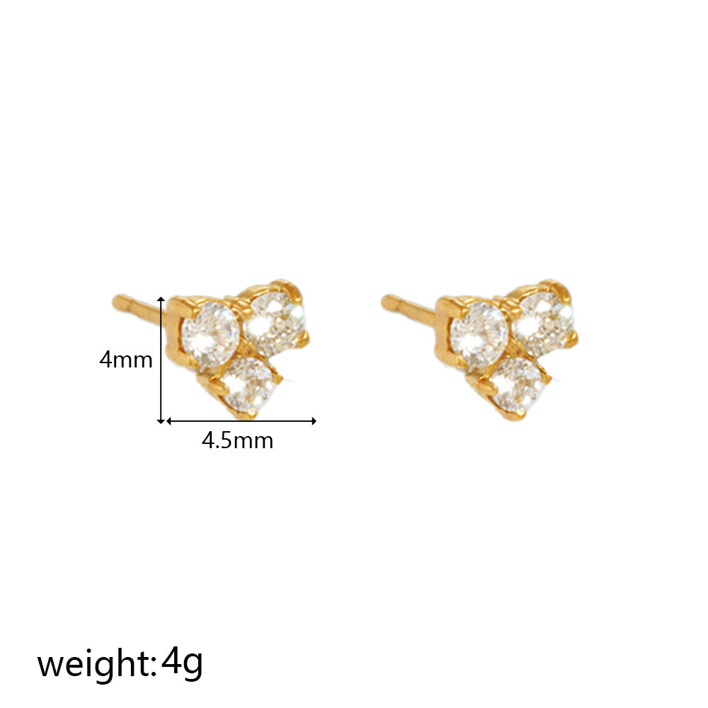 ELISE STUDS (18k)
