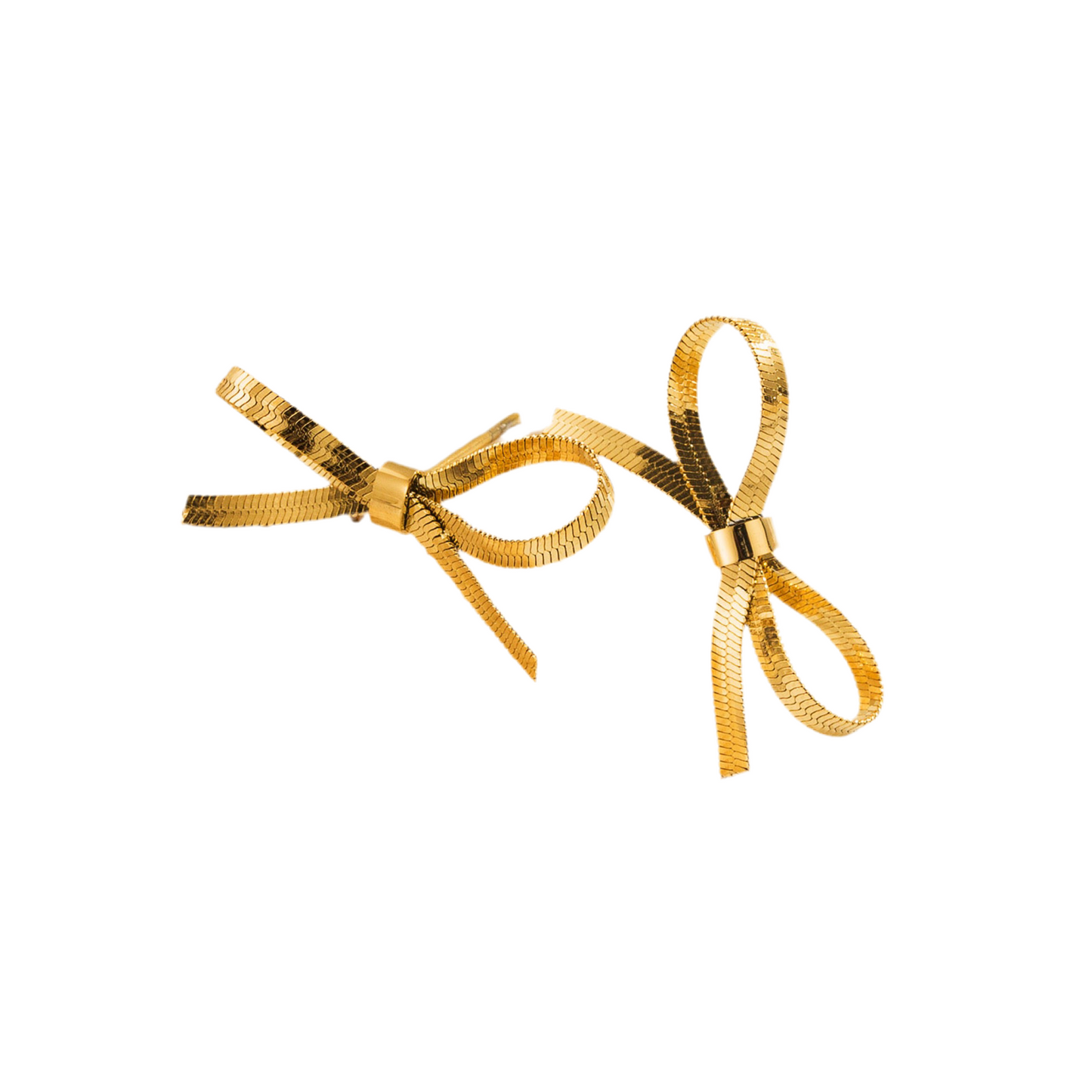 BOW KNOT EARRINGS (18k)