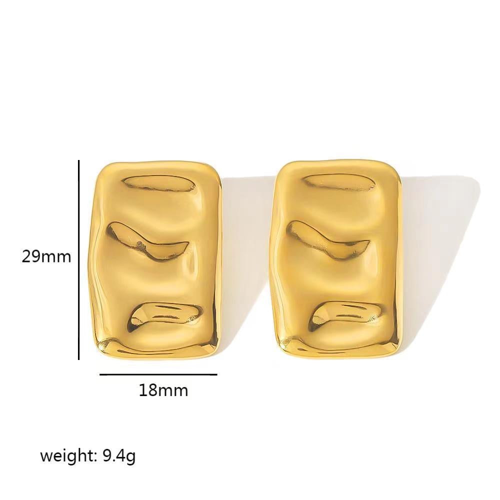 RIPPED EARRINGS (18k)