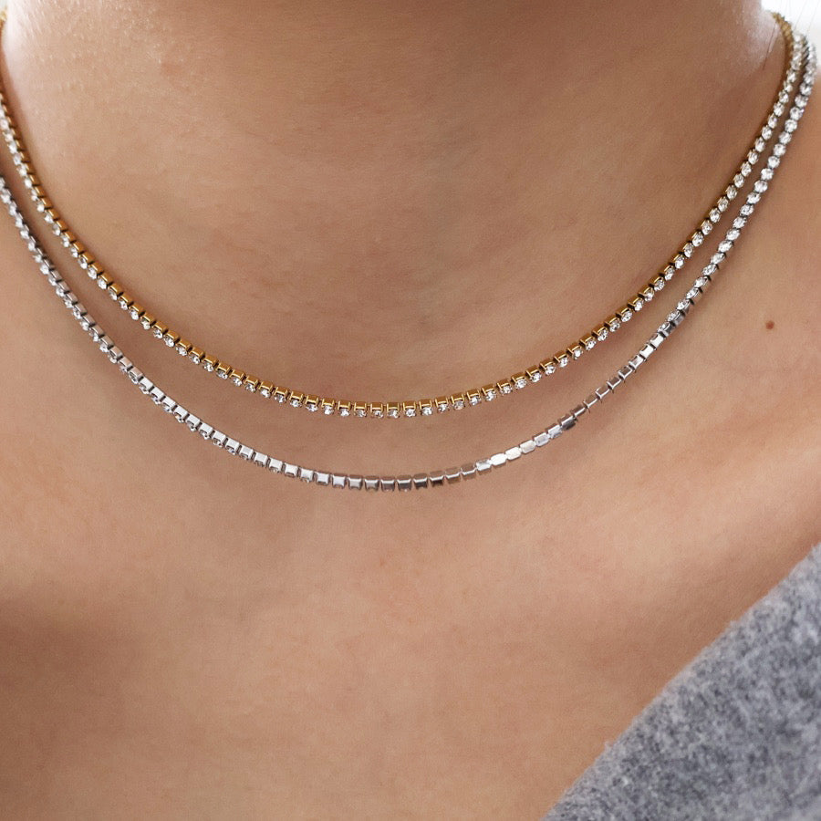 TENNIS NECKLACE (18k)