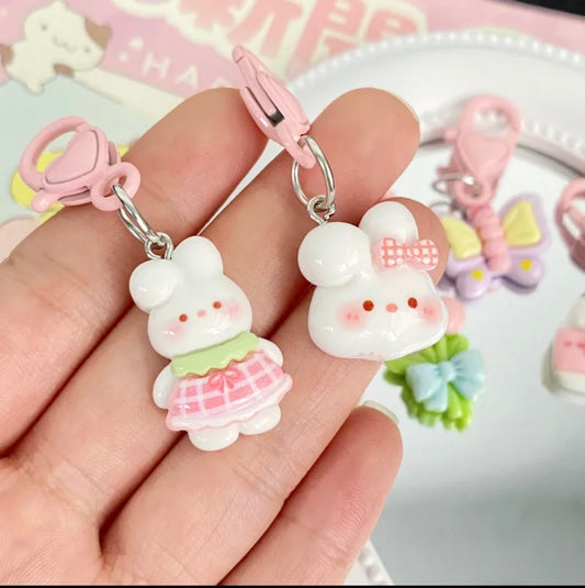BUNNY KEYCHAINS