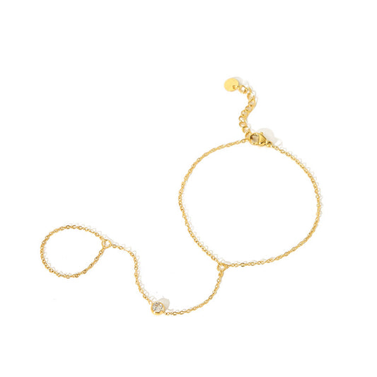 AMY HANDCHAIN BRACELET (18k)