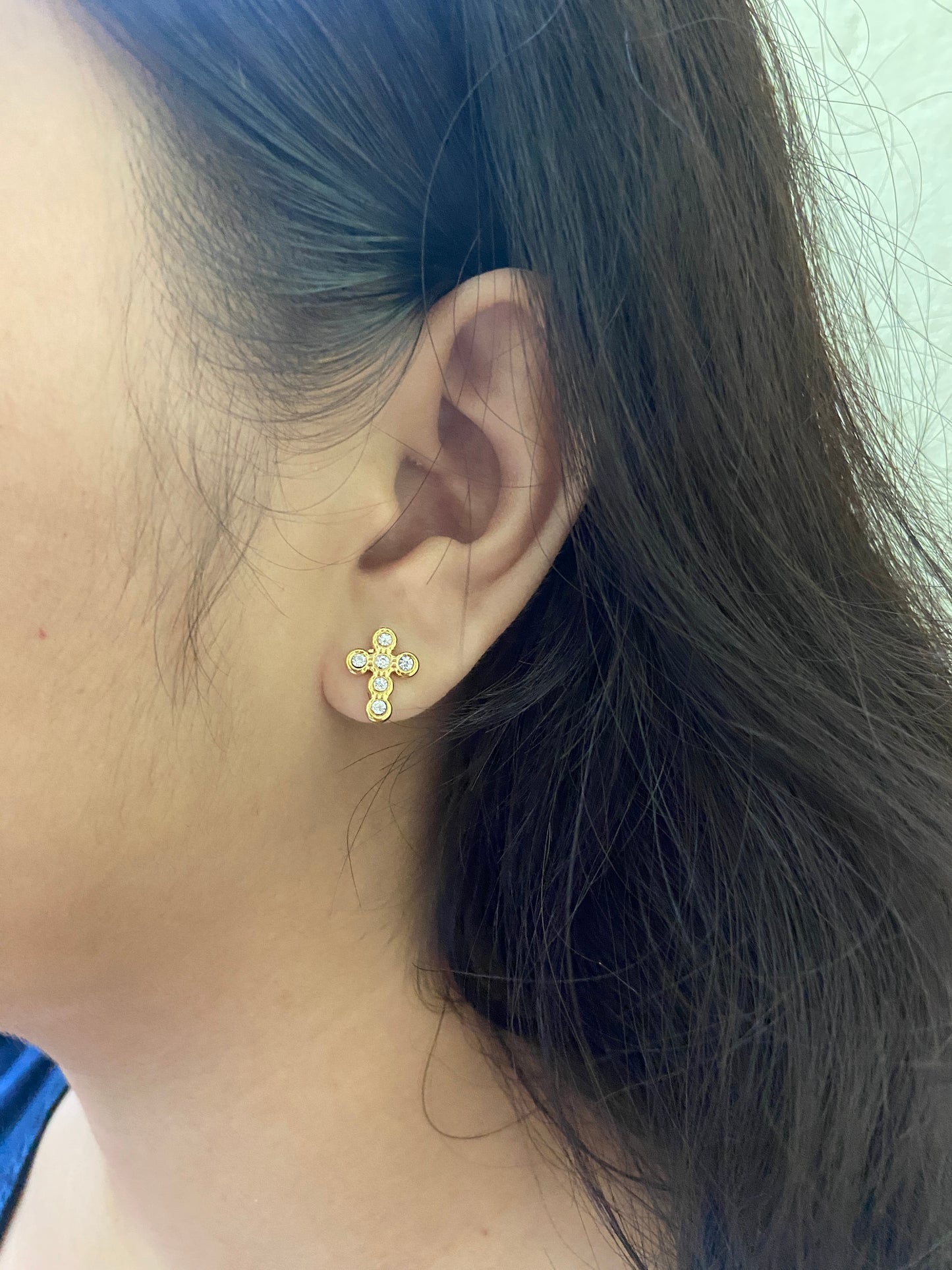 CROSS STUDS (18k)