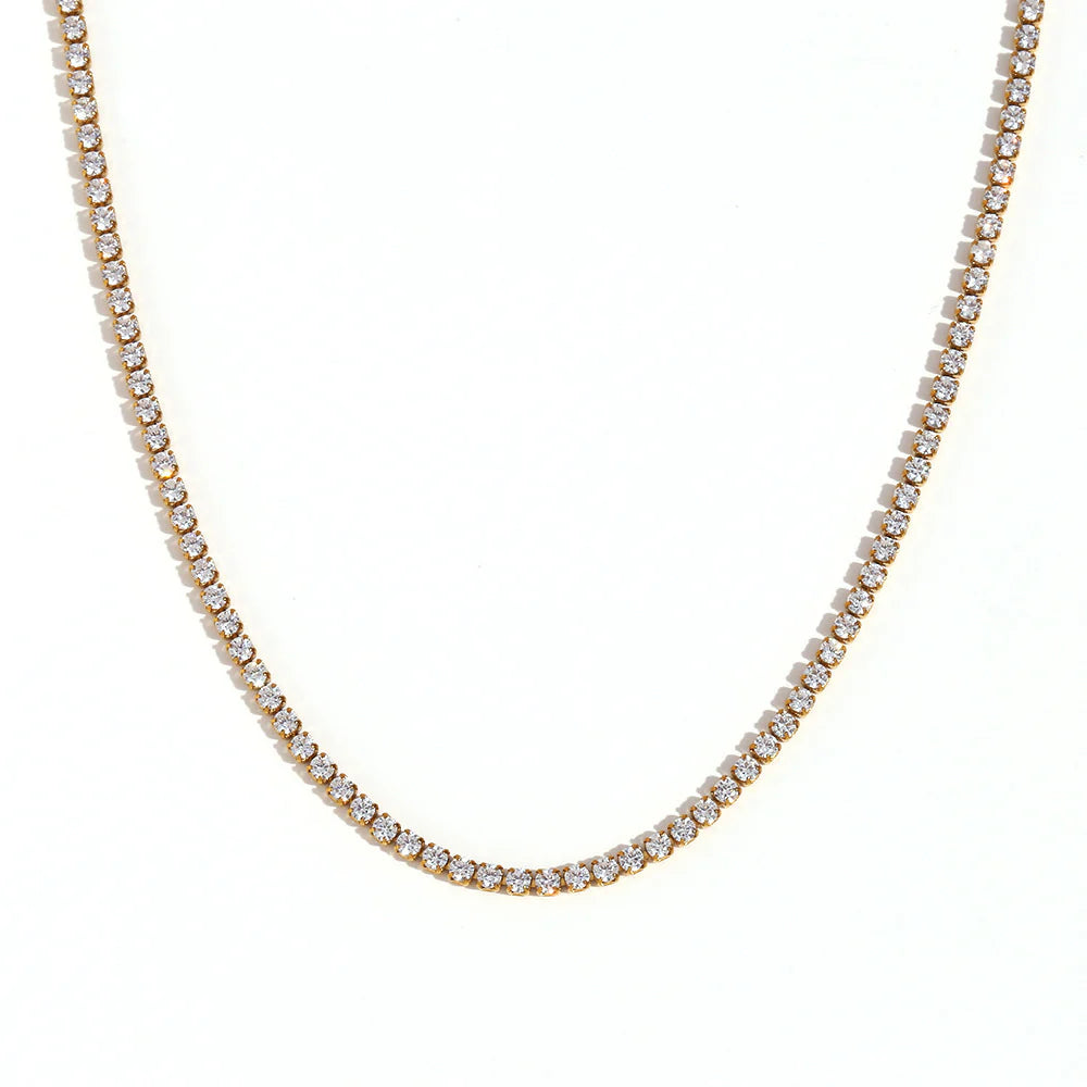 TENNIS NECKLACE (18k)
