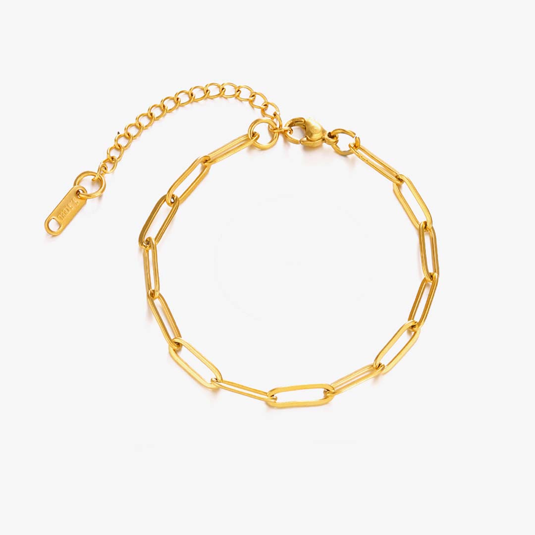 PAPERCLIP BRACELET (18k)