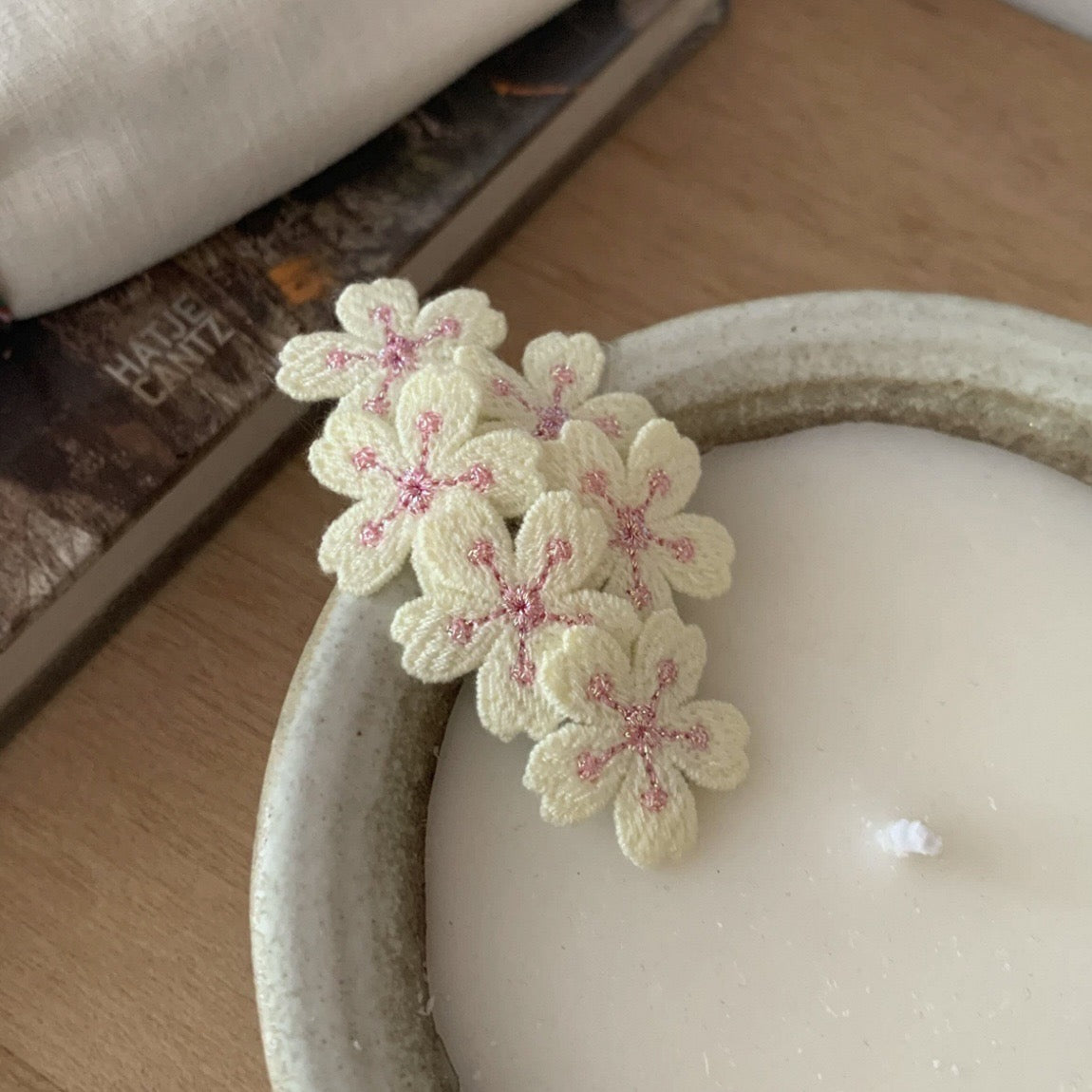 CHERRY BLOSSOM BARETTES