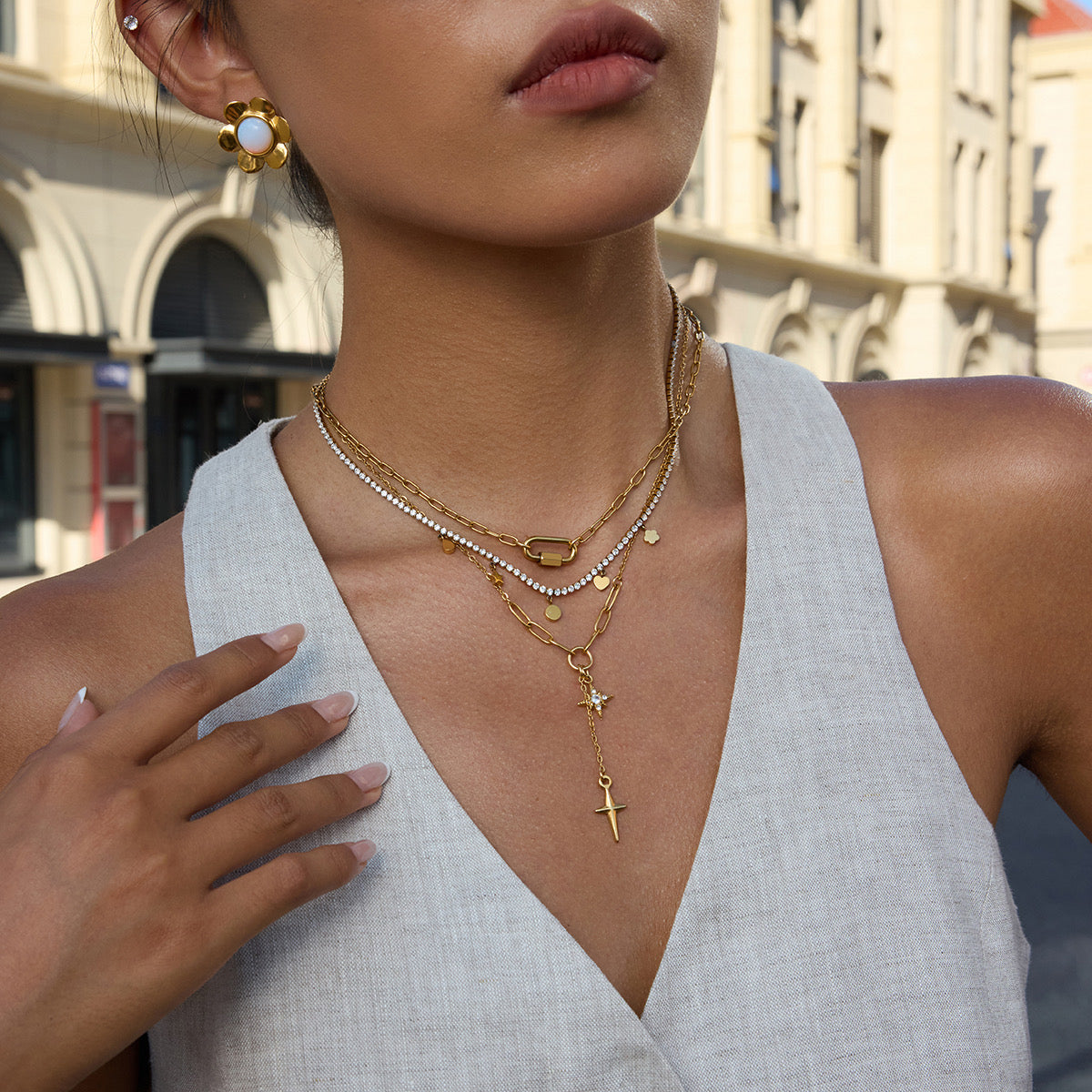 RETRO NECKLACE (18k)